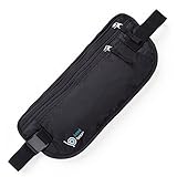 Bago パスポートホルダー マネーベルト - RFIDブロッキング素材採用 隠さずにトラベル...