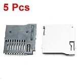 uxcell SDカードスロットソケットリーダーモジュール　携帯電話用　5個