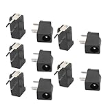 DealMux 10pcs 3 Pin PCB Mount 3.5x1.3mm Female DC Power Jack Socket Connector DC-002