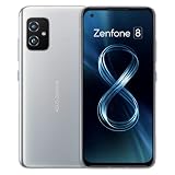 ASUS（エイスース） ASUS Zenfone 8（8GB/128GB）- ホライゾンシルバー（SIMフリー/日本仕様）5.9インチ 120Hz AMOLED(有機EL)/DSDV(デュアルVoLTE)/おサイフケータイ/ハイレゾ/防水防塵/顔+指紋認証 ZS590KS-SL128S8