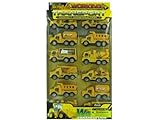 Pull Back Construction Trucks Set