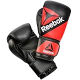 リーボック(Reebok) レザーボクシンググローブ レッド/ブラック 12オンス RSCB-10110RD-12