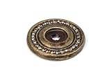 Carpe Diem Hardware 866-3C Cache Antique Brass Escutcheon with Swarovski Crystals by Carpe Diem Hard