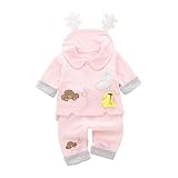 幼児 コットン ジャケット アウトレット 赤ちゃん 服 0-1歳 子供の 衣類 セット 赤ちゃん Outwear 赤ちゃん 春と秋服2個 Zhhyltt