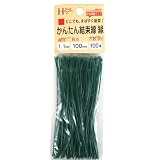 かんたん結束線 緑 1.1mm 100mm 100本
