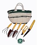 Master Craft Eight-Piece Garden Tool and Tote Set [並行輸入品]