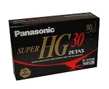 Panasonic　VHS-Cテープ　ZETAS　Super HG　30分　NV-TC30ZHG