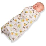 BreathableBaby Pocket Swaddle Blanket, Safari Neutral (Discontinued by Manufacturer) [並行輸入品]