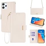 Redmi 12 5g ケース レッドミ12 5G ケース ショルダー ストラップ付き Xiaomi Redmi 12 5G ケース スタンド機能 カード収納 耐衝撃 リストストラップ付き redmi 12 5g カバー のあるメタルバックル ONETHEFUL Xiaomi Redmi 12 5G XIG03 ケース 手帳型 斜め掛け 適応 6.79 インチ - ピンク