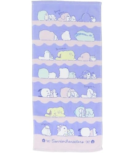 Amazon.co.jp: サンリオ(SANRIO) フェイスタオル（#サンリオ学園