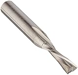 Yonico 36212-SC ローヘリックス ダウンカット 2 フルート CNC ルータービット、3/16 インチ(0.47cm) x 3/4インチ (1.9cm)