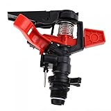 amzmonnsuta 1/2 Inch 回転 スプリンクラー 散水 ガーデン プラスチック製 水やり 便利 農作物灌水 庭・芝生・植物　灌漑　ツール 　圧力スプリンクラー 　散水目安