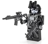 Battle Brick Custom ミニフィギュア CIAゴースト SAD/SOG特殊部隊 (SKU8)