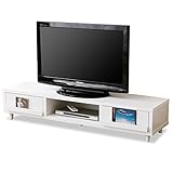 LOWYA （ロウヤ） テレビ台 テレビボード 木製 ディスプレイ収納 ～50型 幅150cm 【typeB:木脚】 ホワイト おしゃれ 新生活