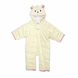 (リラックマ) Rilakkuma バギーオール シープボア ジャンプスーツ rkm-buggy (50cm～70cm対応, コリラックマ)
