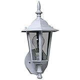 Boston Harbor AL8041-WH3L 1-Light Wall Lantern, White [並行輸入品]