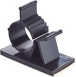 Gardner Bender GKK-1538UVB Plastic Kwik Clips UVB, Adjustable and Ratcheting, 3/8-Inch Dia, 6/Pk, Bl
