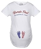 Crazy Dog T-Shirts SHIRT レディース US サイズ: Small/Maternity Fit カラー: ホワイト