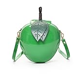 人気　かわいい　リンゴ　ショルダーバッグ　レディース　ポシェット レディース おもしろい 斜めがけ ポシェット 女の子　お財布 ショルダーバッグ レディース 斜めがけ　女性用　財布、鍵、携帯電話 、眼