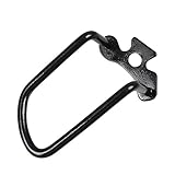 1pc自転車アクセサリーサイクリングダイヤルコントロールプロテクターチェーンガードRear Derailleur Bikes保護フレーム – ブラック
