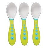 Gerber Graduates Kiddy Cutlery Spoons in Neutral Colors 3-count [並行輸入品]