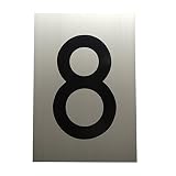 杉田エース 階数表示板 AB兼用プレート No.8