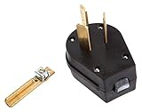 Forney 57601 Male Electrical Plug, Crowfoot Type, Nema 10-30 10-50 [並行輸入品]