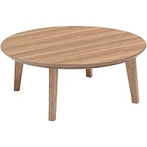 Amazon.co.jp : KEN JAPAN 円形こたつ 90cm ナチュラル 丸型 こたつ