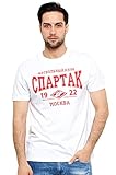 FC Spartak Moscow " FC Spartak " Tシャツ、ロシアサッカー M