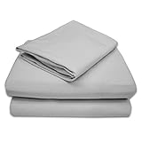 TL Care 100% Jersey Cotton 3 Piece Toddler Sheet Set, Gray by TL Care [並行輸入品]