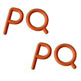 Chewy Tubes P & Q Teether, Set of 2 by Chewy Tubes [並行輸入品]