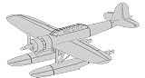モデリウム 1/700 日本海軍 零式水上偵察機 レジンキット T23V700-018M