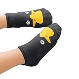 Plus Nao(プラスナオ) 子供用 赤ちゃん用 靴下 ソックス ショートソックス アニマルデザイン コットン 女の子 男の子 下着 くつ下 ベビー M グレー