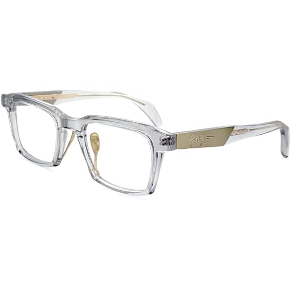 Amazon | ヨウジ ヤマモト メガネ 日本製 19-0084 2 c02 49mm Yohji