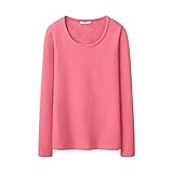 太めの女性の冬のブラウススリムな暖かい長袖Tシャツ ( 色 : L l , サイズ さいず : M )