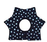 【ママセレクト】３６０度スタイ　よだれかけ　（ブルー）男の子