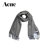 Acne Studios アクネストゥディオズ ストール ウール 大判 肩掛け レディース メンズ 男女兼用 (グレー)