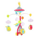 GoolRC ベビー 赤ちゃん ベル 鈴 ガラガラ サウンド付き メリー 回転出来る 音楽 知育玩具