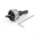 uxcell ホールソー　ドリルビット　三角形シャンク　8mm直径 HSS製 24mm直径