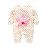 Linyuan ファッション Baby Girl Boy Newborn Cute Rompers ロンパース Cotton Jumpsuits Climbing clothes 18-24m
