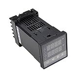 rex-c100 110 – 240 V 1300度デジタルPID温度コントローラキットwith 400度プローブ