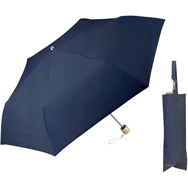 Amazon | -40℃遮熱効果 COKAGE+ 日傘 折りたたみ 2段 55cm 完全遮光