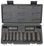 Blackhawk By Proto U-1512DS 6-Point Drive Deep Impact Socket Set, 3/8-Inch, 12-Piece [並行輸入品]