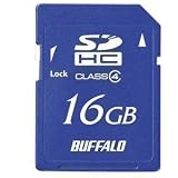 BUFFALO Class4 SDHCカード 16GB RSDC-S16GC4