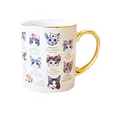 ねこのてカンパニー とことこサーカス(TOKOTOKO CIRCUS) カップ_ソーサー アイボリー 330ml