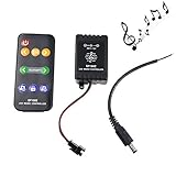 ILS - 9 Keys Music Controller for WS2811 WS2812B LED Strip Light with DC Male Wire DC5V-12V