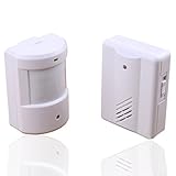 Wireless Infrared Monitor Sensor Detector Entry Doorbell Door Bell Alarm Chime By Sistel Retail Pack