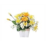 光の楽園【光触媒／アートフラワー／造花】アレンジフラワー 27cm 生活用品 インテリア 雑貨 花 その他の花 top1-ds-1810433-ak [簡易パッケージ品]