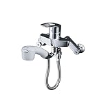 【取替交換付き(和歌山県)】 TOTO キッチン用水栓 壁付き ハンドシャワー TKY136(TWA)