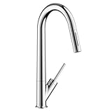 Hansgrohe 10821001 Starck HighArc Kitchen Faucet, Chrome [並行輸入品]